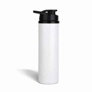 customised Sports Bottle White& Black