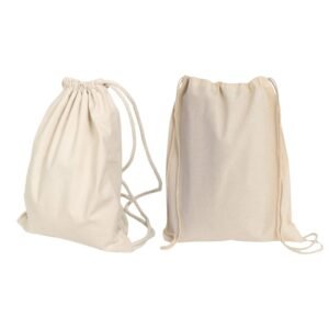 Customized Cotton  Backpack Bag