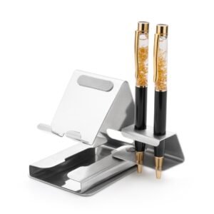 customised Mobile Stand with Dual Pen Holder